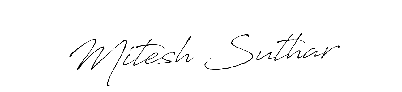 Similarly Antro_Vectra is the best handwritten signature design. Signature creator online .You can use it as an online autograph creator for name Mitesh Suthar. Mitesh Suthar signature style 6 images and pictures png