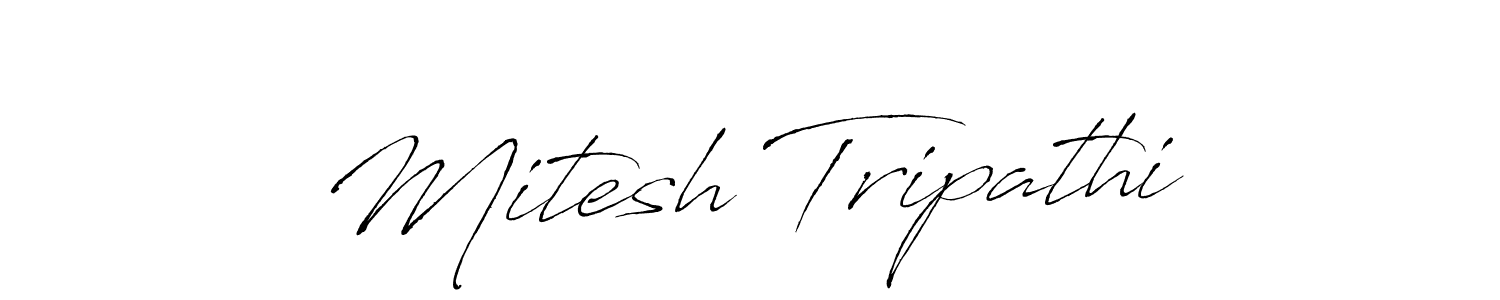 Also we have Mitesh Tripathi name is the best signature style. Create professional handwritten signature collection using Antro_Vectra autograph style. Mitesh Tripathi signature style 6 images and pictures png