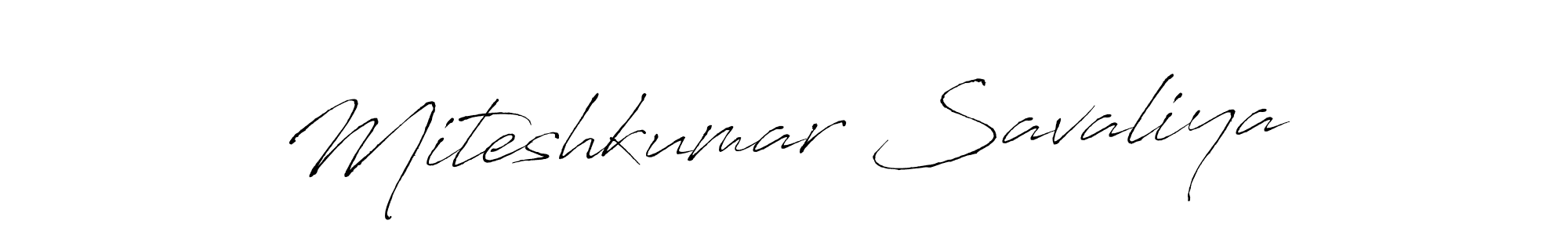 Make a beautiful signature design for name Miteshkumar Savaliya. Use this online signature maker to create a handwritten signature for free. Miteshkumar Savaliya signature style 6 images and pictures png