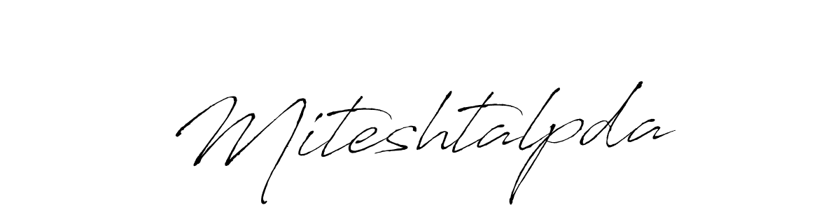 Once you've used our free online signature maker to create your best signature Antro_Vectra style, it's time to enjoy all of the benefits that Miteshtalpda name signing documents. Miteshtalpda signature style 6 images and pictures png