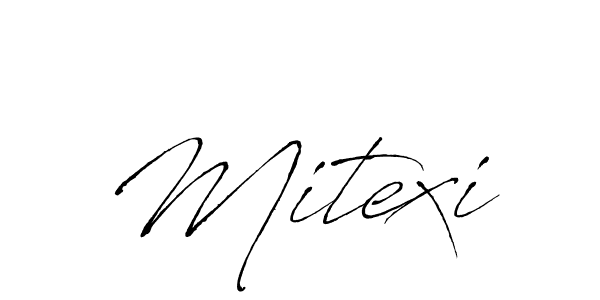 How to make Mitexi name signature. Use Antro_Vectra style for creating short signs online. This is the latest handwritten sign. Mitexi signature style 6 images and pictures png