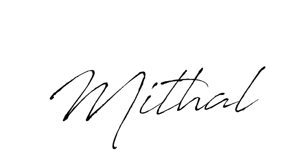 Make a beautiful signature design for name Mithal. With this signature (Antro_Vectra) style, you can create a handwritten signature for free. Mithal signature style 6 images and pictures png