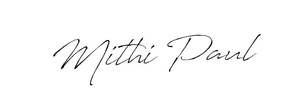 It looks lik you need a new signature style for name Mithi Paul. Design unique handwritten (Antro_Vectra) signature with our free signature maker in just a few clicks. Mithi Paul signature style 6 images and pictures png