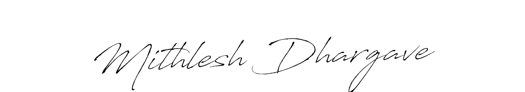 Also we have Mithlesh Dhargave name is the best signature style. Create professional handwritten signature collection using Antro_Vectra autograph style. Mithlesh Dhargave signature style 6 images and pictures png