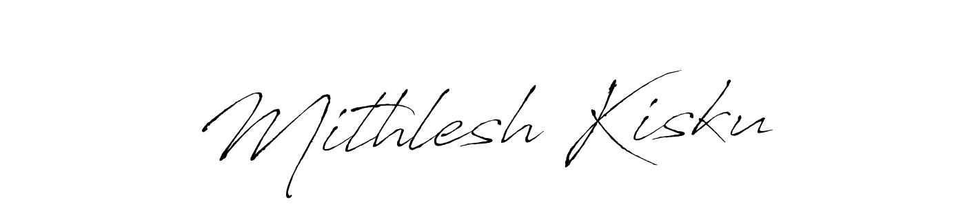 Use a signature maker to create a handwritten signature online. With this signature software, you can design (Antro_Vectra) your own signature for name Mithlesh Kisku. Mithlesh Kisku signature style 6 images and pictures png