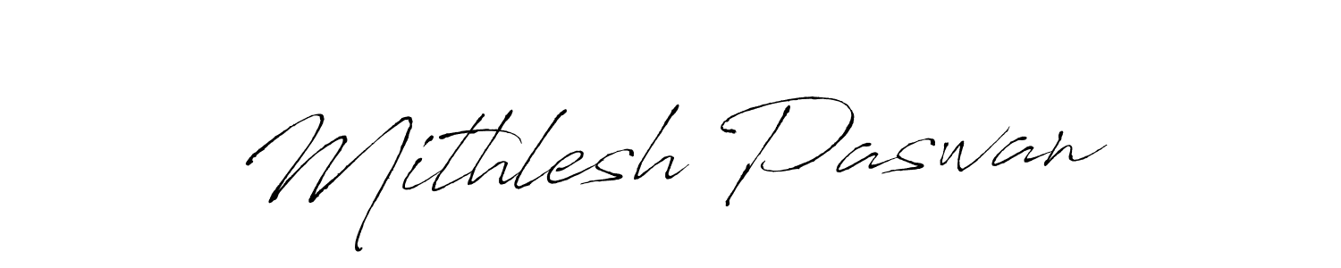 if you are searching for the best signature style for your name Mithlesh Paswan. so please give up your signature search. here we have designed multiple signature styles  using Antro_Vectra. Mithlesh Paswan signature style 6 images and pictures png