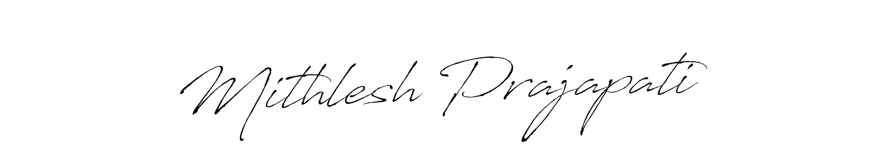 How to Draw Mithlesh Prajapati signature style? Antro_Vectra is a latest design signature styles for name Mithlesh Prajapati. Mithlesh Prajapati signature style 6 images and pictures png