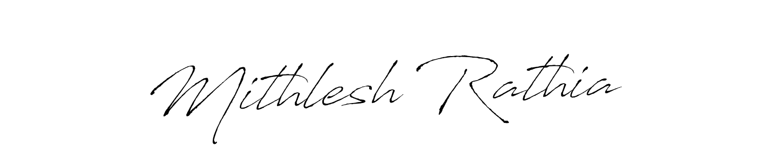 It looks lik you need a new signature style for name Mithlesh Rathia. Design unique handwritten (Antro_Vectra) signature with our free signature maker in just a few clicks. Mithlesh Rathia signature style 6 images and pictures png