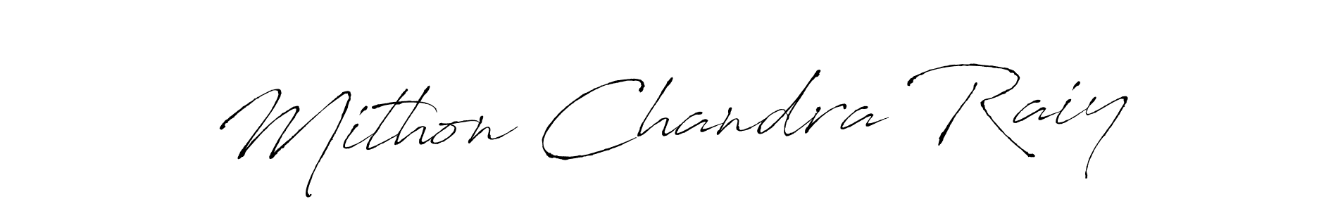 Make a beautiful signature design for name Mithon Chandra Raiy. Use this online signature maker to create a handwritten signature for free. Mithon Chandra Raiy signature style 6 images and pictures png