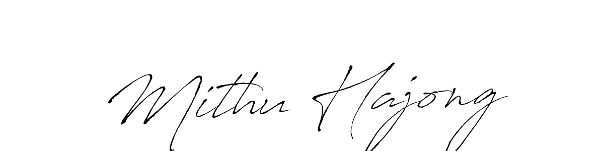 Also You can easily find your signature by using the search form. We will create Mithu Hajong name handwritten signature images for you free of cost using Antro_Vectra sign style. Mithu Hajong signature style 6 images and pictures png