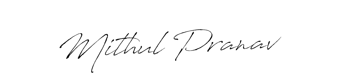 if you are searching for the best signature style for your name Mithul Pranav. so please give up your signature search. here we have designed multiple signature styles  using Antro_Vectra. Mithul Pranav signature style 6 images and pictures png