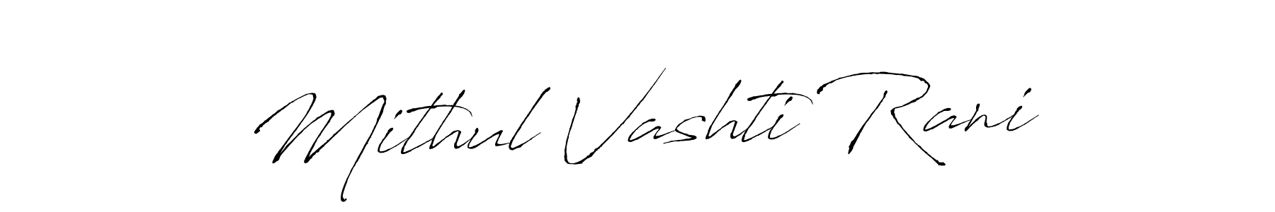 Best and Professional Signature Style for Mithul Vashti Rani. Antro_Vectra Best Signature Style Collection. Mithul Vashti Rani signature style 6 images and pictures png
