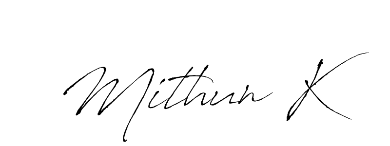 Once you've used our free online signature maker to create your best signature Antro_Vectra style, it's time to enjoy all of the benefits that Mithun K name signing documents. Mithun K signature style 6 images and pictures png