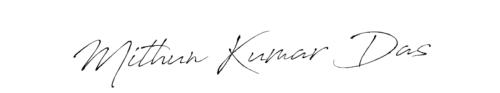 How to make Mithun Kumar Das name signature. Use Antro_Vectra style for creating short signs online. This is the latest handwritten sign. Mithun Kumar Das signature style 6 images and pictures png