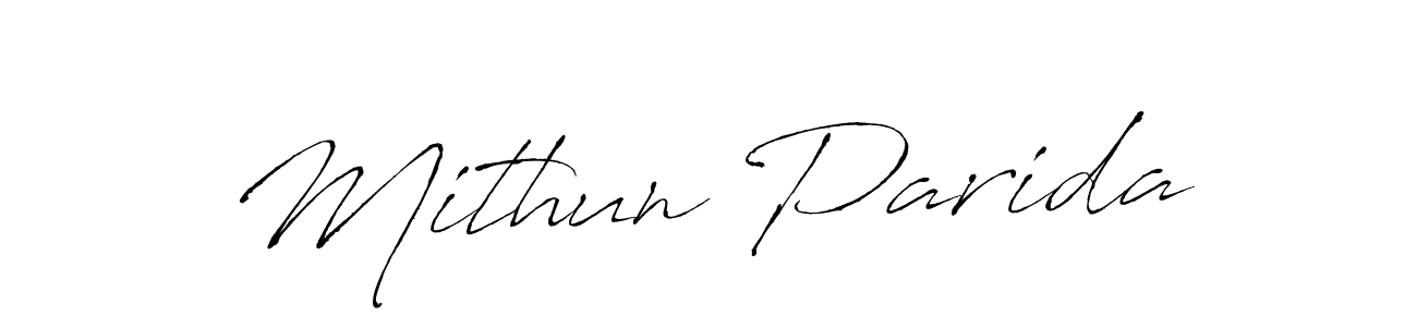 Also You can easily find your signature by using the search form. We will create Mithun Parida name handwritten signature images for you free of cost using Antro_Vectra sign style. Mithun Parida signature style 6 images and pictures png