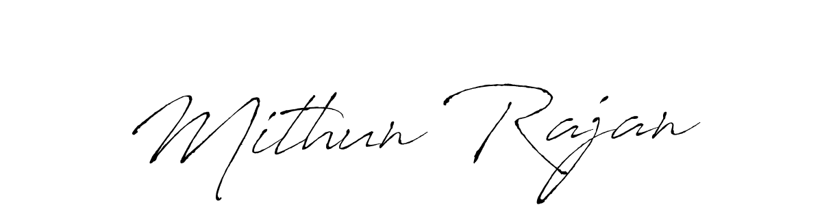 You can use this online signature creator to create a handwritten signature for the name Mithun Rajan. This is the best online autograph maker. Mithun Rajan signature style 6 images and pictures png