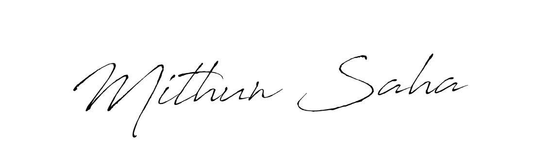 You should practise on your own different ways (Antro_Vectra) to write your name (Mithun Saha) in signature. don't let someone else do it for you. Mithun Saha signature style 6 images and pictures png