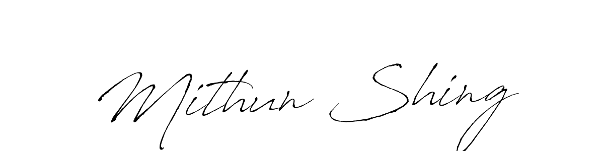 You can use this online signature creator to create a handwritten signature for the name Mithun Shing. This is the best online autograph maker. Mithun Shing signature style 6 images and pictures png
