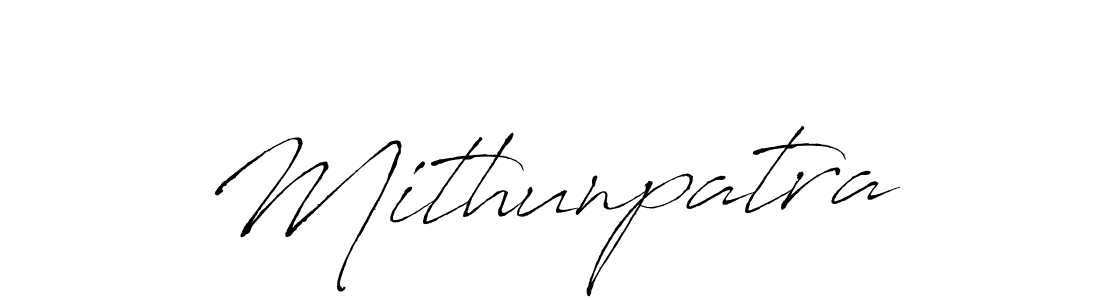 Use a signature maker to create a handwritten signature online. With this signature software, you can design (Antro_Vectra) your own signature for name Mithunpatra. Mithunpatra signature style 6 images and pictures png