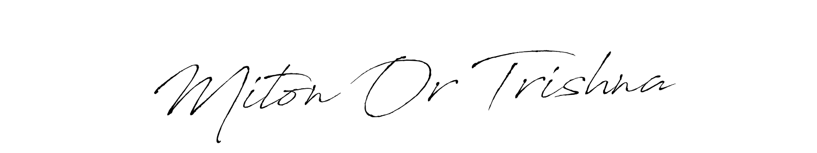 You can use this online signature creator to create a handwritten signature for the name Miton Or Trishna. This is the best online autograph maker. Miton Or Trishna signature style 6 images and pictures png