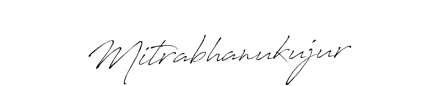 You should practise on your own different ways (Antro_Vectra) to write your name (Mitrabhanukujur) in signature. don't let someone else do it for you. Mitrabhanukujur signature style 6 images and pictures png