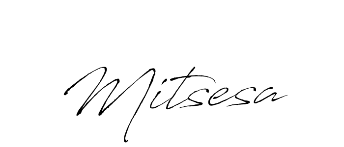 Design your own signature with our free online signature maker. With this signature software, you can create a handwritten (Antro_Vectra) signature for name Mitsesa. Mitsesa signature style 6 images and pictures png