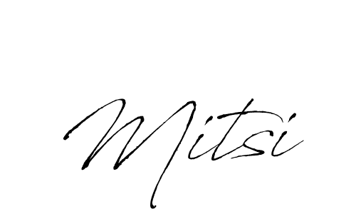 You should practise on your own different ways (Antro_Vectra) to write your name (Mitsi) in signature. don't let someone else do it for you. Mitsi signature style 6 images and pictures png