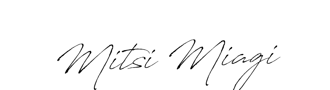 It looks lik you need a new signature style for name Mitsi Miagi. Design unique handwritten (Antro_Vectra) signature with our free signature maker in just a few clicks. Mitsi Miagi signature style 6 images and pictures png