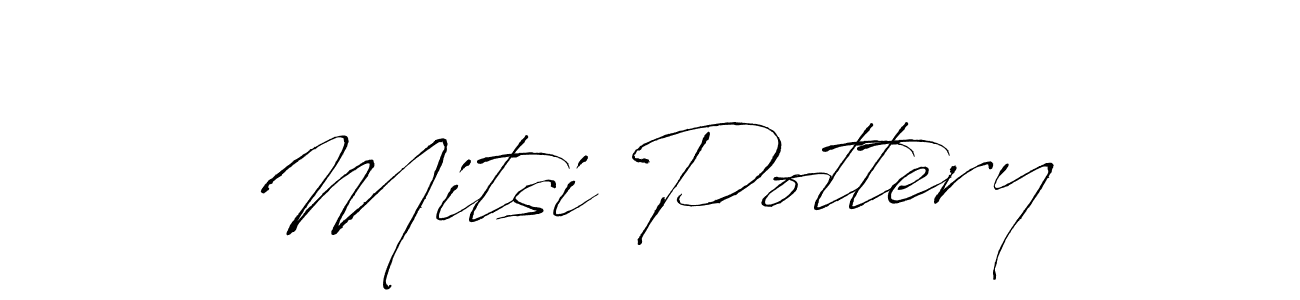 Also we have Mitsi Pottery name is the best signature style. Create professional handwritten signature collection using Antro_Vectra autograph style. Mitsi Pottery signature style 6 images and pictures png