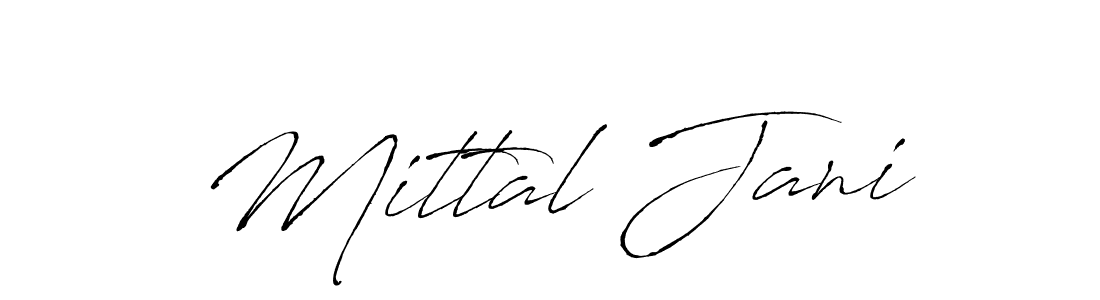 You should practise on your own different ways (Antro_Vectra) to write your name (Mittal Jani) in signature. don't let someone else do it for you. Mittal Jani signature style 6 images and pictures png