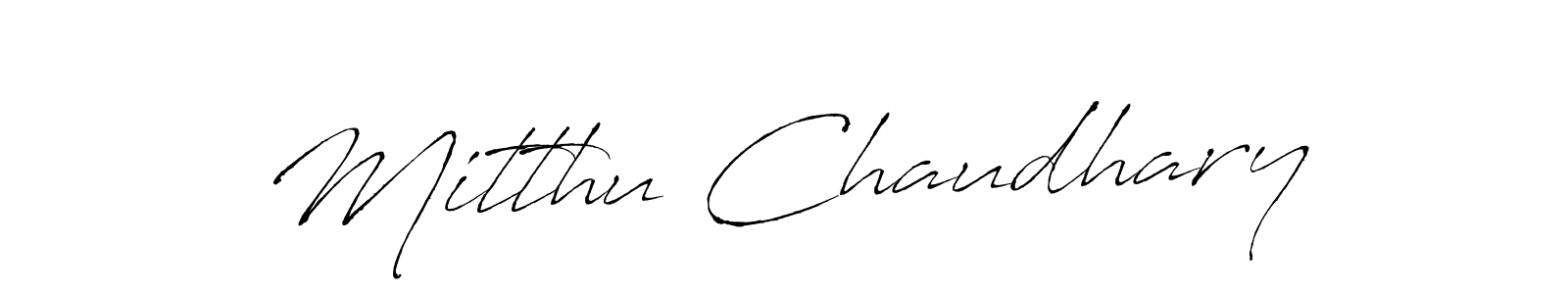 Make a short Mitthu Chaudhary signature style. Manage your documents anywhere anytime using Antro_Vectra. Create and add eSignatures, submit forms, share and send files easily. Mitthu Chaudhary signature style 6 images and pictures png