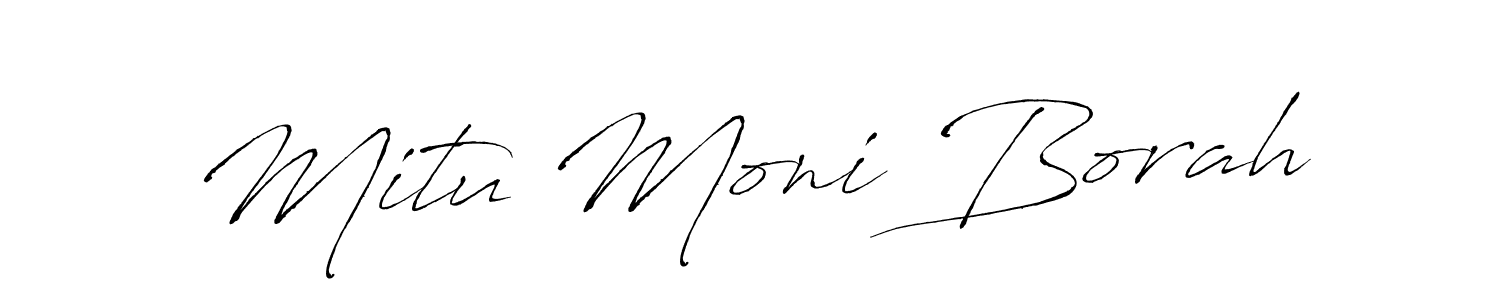 Also You can easily find your signature by using the search form. We will create Mitu Moni Borah name handwritten signature images for you free of cost using Antro_Vectra sign style. Mitu Moni Borah signature style 6 images and pictures png