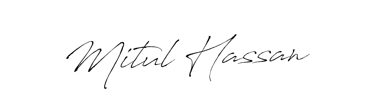 Once you've used our free online signature maker to create your best signature Antro_Vectra style, it's time to enjoy all of the benefits that Mitul Hassan name signing documents. Mitul Hassan signature style 6 images and pictures png