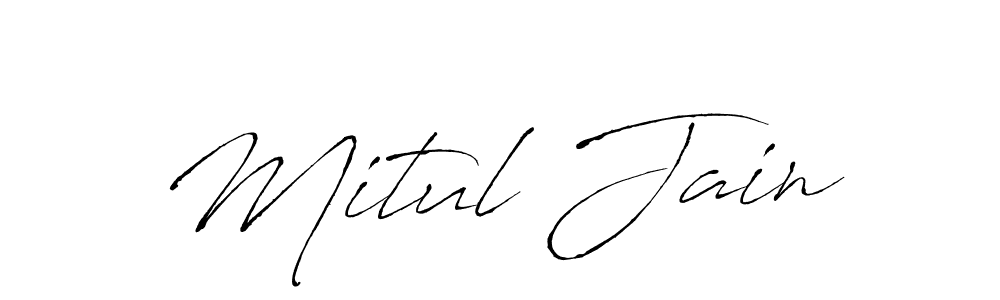 Similarly Antro_Vectra is the best handwritten signature design. Signature creator online .You can use it as an online autograph creator for name Mitul Jain. Mitul Jain signature style 6 images and pictures png