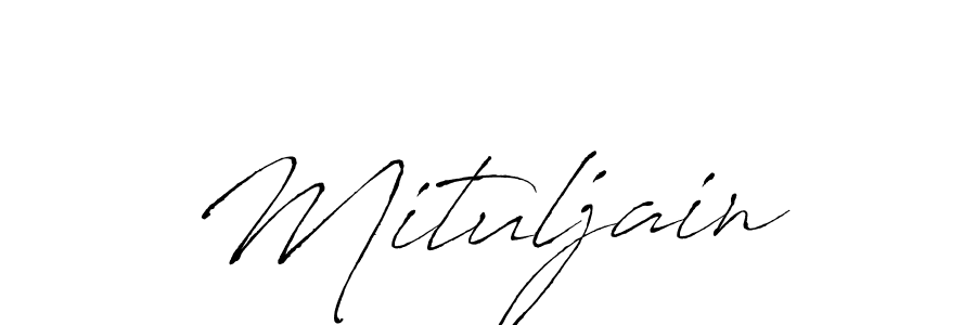 if you are searching for the best signature style for your name Mituljain. so please give up your signature search. here we have designed multiple signature styles  using Antro_Vectra. Mituljain signature style 6 images and pictures png