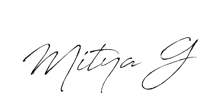 Also You can easily find your signature by using the search form. We will create Mitya G name handwritten signature images for you free of cost using Antro_Vectra sign style. Mitya G signature style 6 images and pictures png