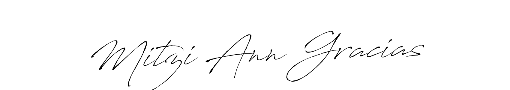 It looks lik you need a new signature style for name Mitzi Ann Gracias. Design unique handwritten (Antro_Vectra) signature with our free signature maker in just a few clicks. Mitzi Ann Gracias signature style 6 images and pictures png