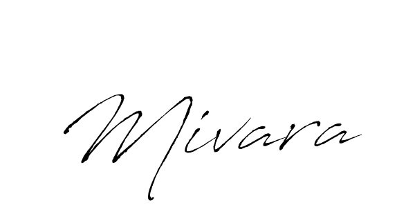 Make a beautiful signature design for name Mivara. With this signature (Antro_Vectra) style, you can create a handwritten signature for free. Mivara signature style 6 images and pictures png