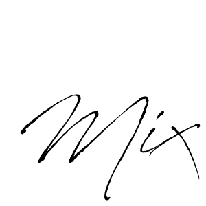 How to Draw Mix signature style? Antro_Vectra is a latest design signature styles for name Mix. Mix signature style 6 images and pictures png