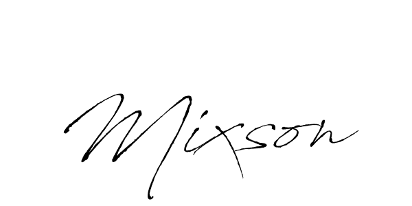 Once you've used our free online signature maker to create your best signature Antro_Vectra style, it's time to enjoy all of the benefits that Mixson name signing documents. Mixson signature style 6 images and pictures png