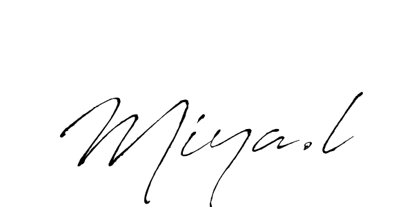 Make a beautiful signature design for name Miya.l. Use this online signature maker to create a handwritten signature for free. Miya.l signature style 6 images and pictures png