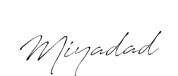 How to make Miyadad signature? Antro_Vectra is a professional autograph style. Create handwritten signature for Miyadad name. Miyadad signature style 6 images and pictures png