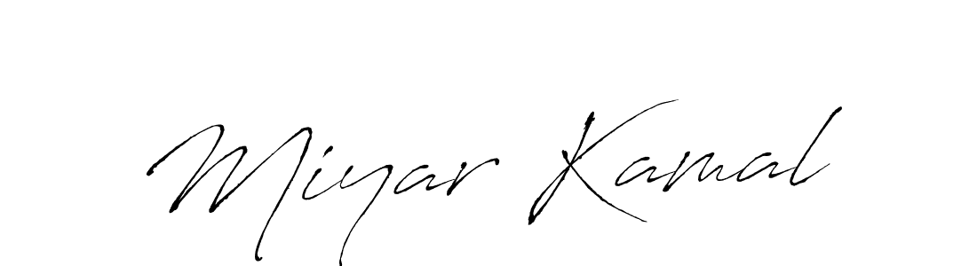 How to make Miyar Kamal name signature. Use Antro_Vectra style for creating short signs online. This is the latest handwritten sign. Miyar Kamal signature style 6 images and pictures png