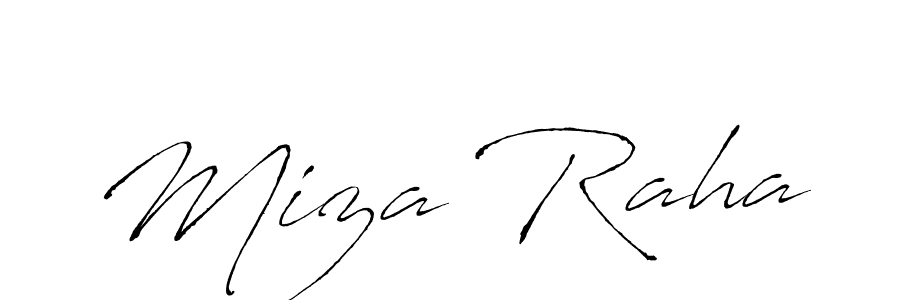 Also we have Miza Raha name is the best signature style. Create professional handwritten signature collection using Antro_Vectra autograph style. Miza Raha signature style 6 images and pictures png