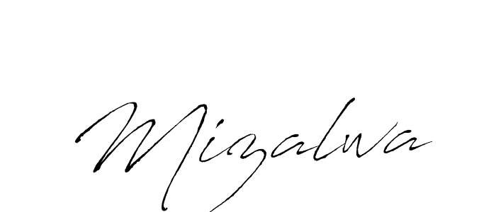 How to make Mizalwa signature? Antro_Vectra is a professional autograph style. Create handwritten signature for Mizalwa name. Mizalwa signature style 6 images and pictures png