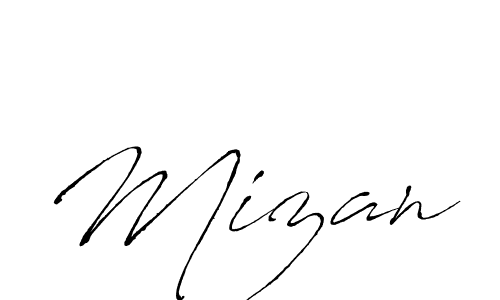 You should practise on your own different ways (Antro_Vectra) to write your name (Mizan) in signature. don't let someone else do it for you. Mizan signature style 6 images and pictures png