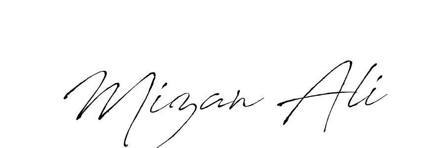 Create a beautiful signature design for name Mizan Ali. With this signature (Antro_Vectra) fonts, you can make a handwritten signature for free. Mizan Ali signature style 6 images and pictures png