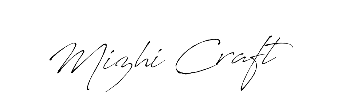 It looks lik you need a new signature style for name Mizhi Craft. Design unique handwritten (Antro_Vectra) signature with our free signature maker in just a few clicks. Mizhi Craft signature style 6 images and pictures png