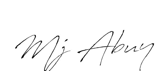 if you are searching for the best signature style for your name Mj Abuy. so please give up your signature search. here we have designed multiple signature styles  using Antro_Vectra. Mj Abuy signature style 6 images and pictures png