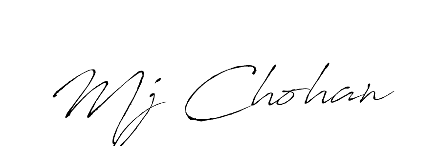 Make a beautiful signature design for name Mj Chohan. Use this online signature maker to create a handwritten signature for free. Mj Chohan signature style 6 images and pictures png